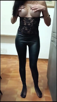 Spanking My Big Ass and Thouching My Beautiful Tits