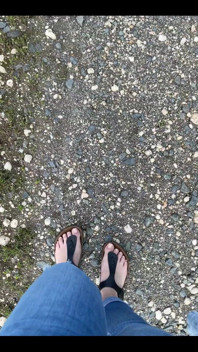 Spontaneously Filmed My Feet