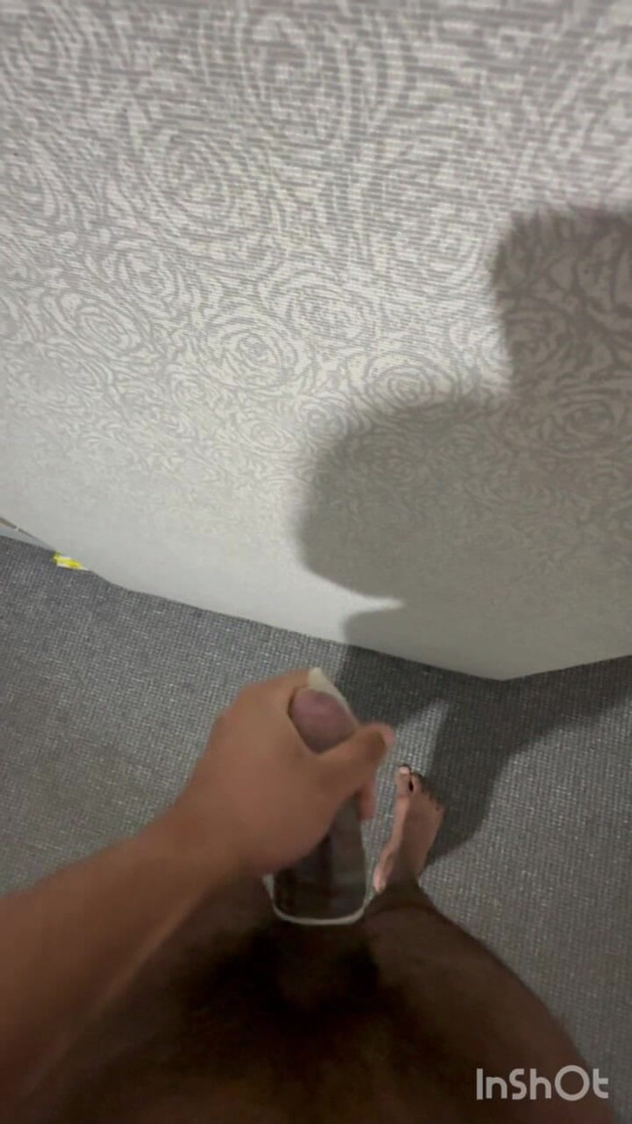 Dick dank: 男孩用避孕套自慰