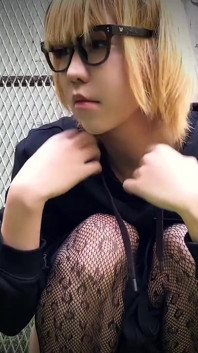 Outdoor Dildo Fuck and Cumshot