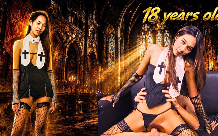 Lust World VR: Innocent Little Nun Was Begging for This Bwc