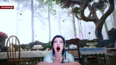 X Hentai: Reine ultrahd courbes dans la liste liste : animation 3D
