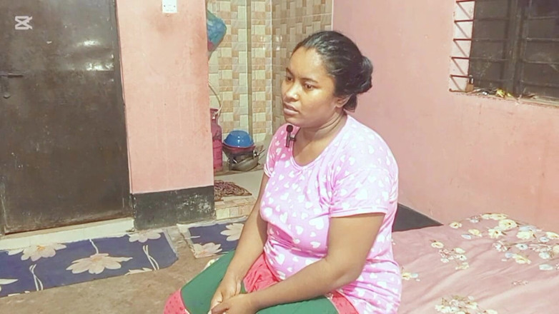 Riyamoni: Finished the Cook and Sat in Her Bed, I Went...