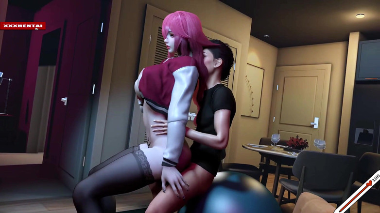 Soiyu Hentai: Studentă Zeița Cibernetică cu curbe interzise - Animație 3D Hentai