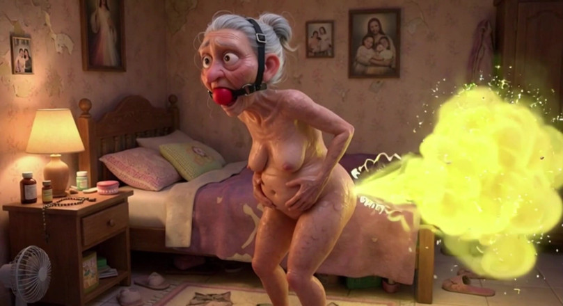 YOUR BEST FANTASY: Nonna scoreggia Pesantemente in camera da letto - scoregge lunghe e...