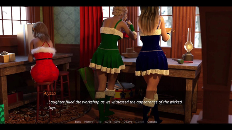 AVN Teller: The Lust City - 18 Year Old Busty Cristmas Elf Shows Her...