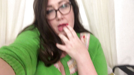 Cute Jayne: BBW Christmas sweater cum