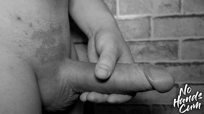 Cum no hands: Un mois sans masturbation, une grosse bite explose, éruption du volcan,...