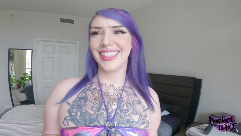 Rachel Luxe: Tatted PAWG's 2nd Ever Porn Scene Re-released Raw BBC Riding and...