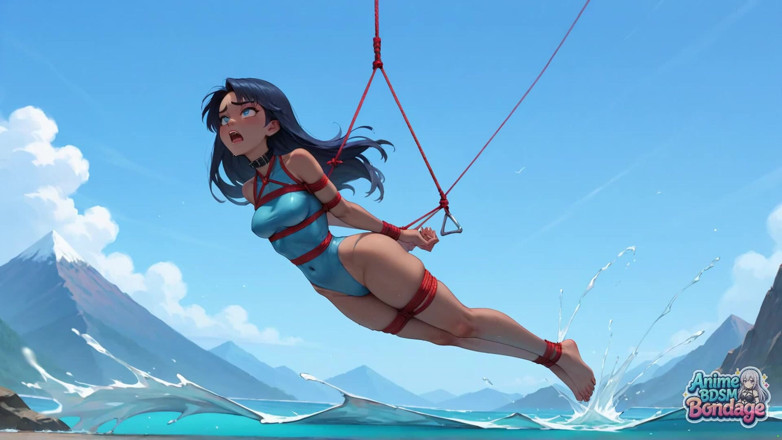 Anime BDSM Bondage: Siapkan Latihan BDSM Yang Ampuh dengan Ledakan Susu Ayunan Gunung,...