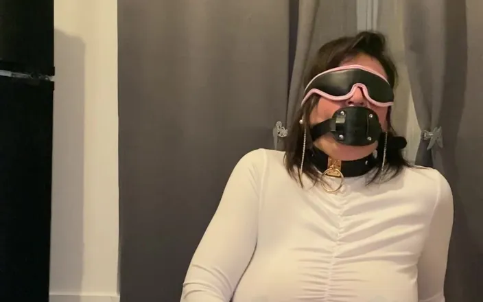 Lady Oups: Lady Oups Introduction a Big God Gagged and Bound