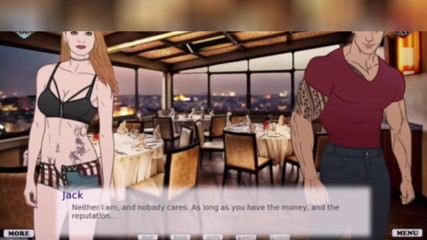 3DXXXTEEN2 Cartoon: Eén minnaar van romantiek, één van verdorvenheid. 3D-porno - tekenfilmseks