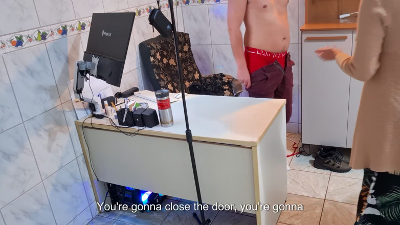 Gabi SweetCouplesStories: Female Boss Orders Employee to Take off His Clothes and...