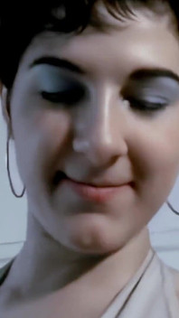 Sabrina: horny brunette Sabrina doing a strip