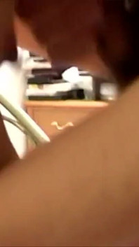 Hungry for cock fills her mouth and then takes it in the ass