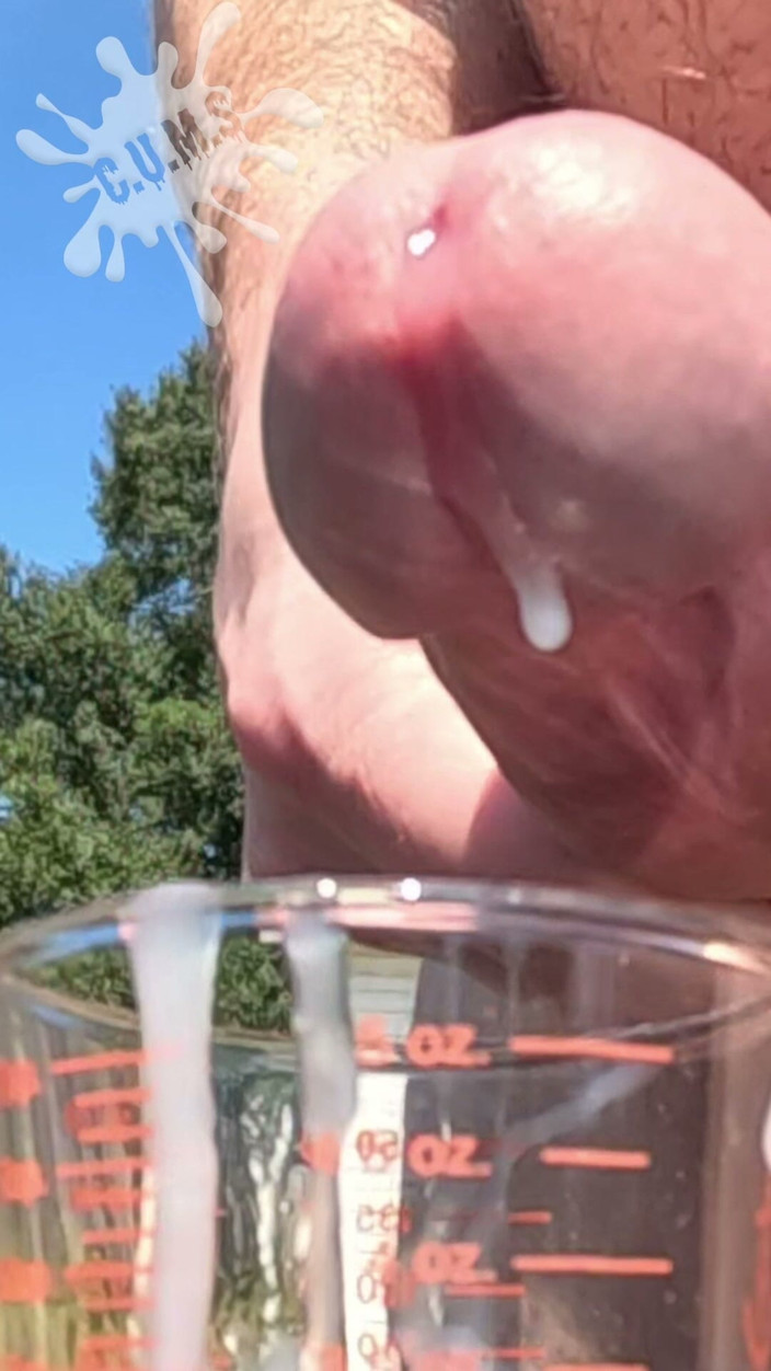 Cum Juggler: C.u.m.s - Zbliżenie i spowolnienie ruchu - wytryski solo