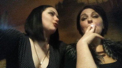 Goddess Misha Goldy: Talking and Smoking Hookah and Cigarettes in the Club