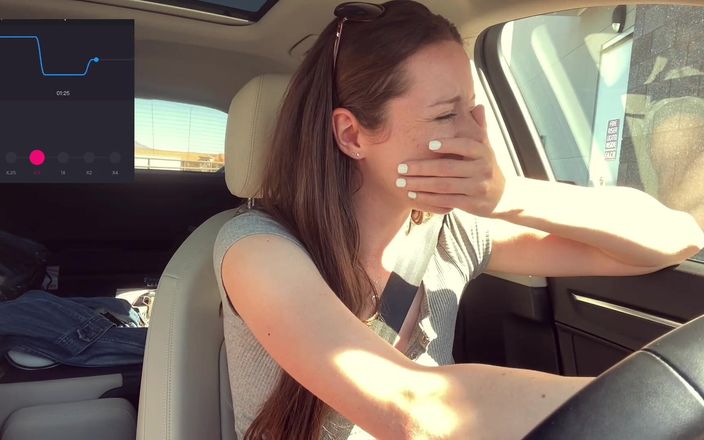 Nadia Foxx: Cumming *embarassingly* Hard in a Starbucks Drive Thru (lush Control Part 2)