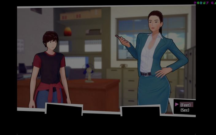 Porny Games: Slightlypinkheart'ın aşk şövalyesi - üvey anne ile plaj randevusı, anal dölleme 35