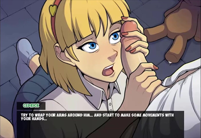 Cartoon Play: Мисливець на відьом, частина 27 - блондинка тінка робить перший мінет