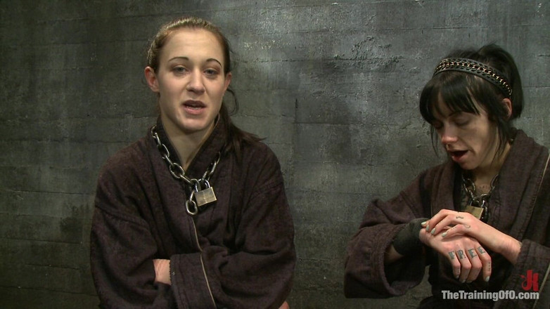 The Training of O by Kink: Day 5 Sparky and Muscles