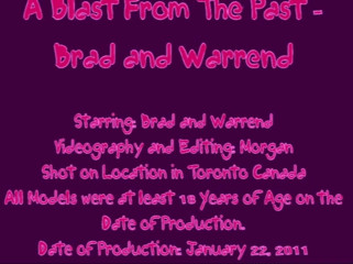 The Great Canadian Male: A blast from the past - Brad and Warrend