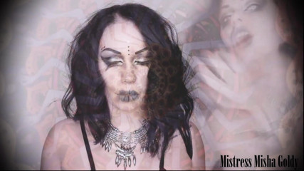 Goddess Misha Goldy: Un voodoo cbt in cam dal vivo