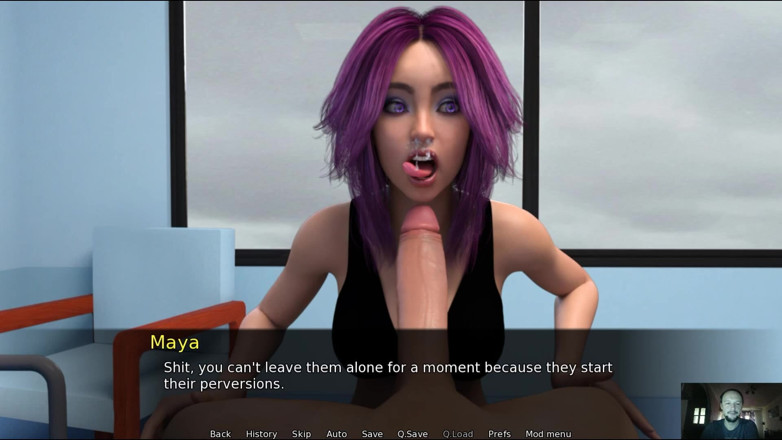 Sex game gamer: Un alt oral adânc în gât - între salvare și abis