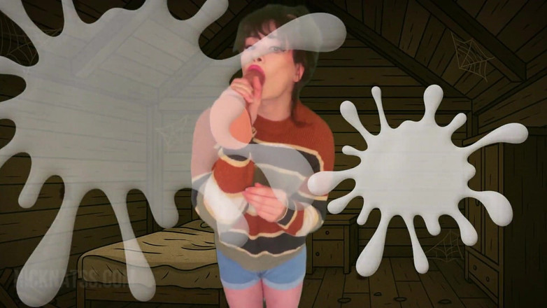 Natalie Napoli: 풀 무비 할로윈 자지와 공포 모음집