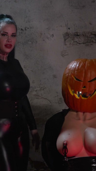 Halloween Nipple and Smoking Fetish