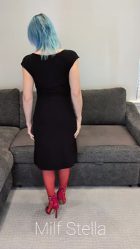 Little Black Dress & Red Heels