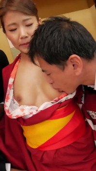 天海奈美黒巨根3Pと料亭で中出し4K
