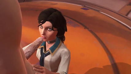 Wraith ward: Bioshock elizabeth口交和射精：生物交换模仿
