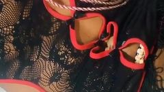 Naughty Santa Gifts Naughty Petite Vera His Black Long Cock