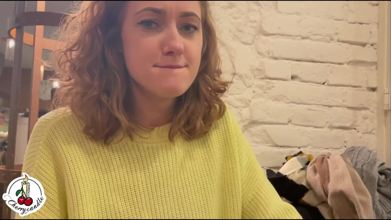 Cherrycandle: Lovense üppige kontrolle im restaurant