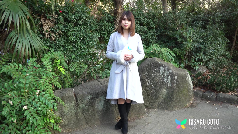 Tenshigao: सुंदर शौकिया जापानी लड़की Miss Risako Goto आज पोशाक में
