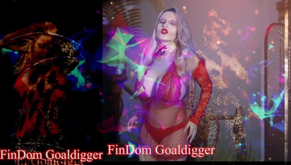 FinDom Goaldigger: Love addiction goon mixed with the Russian language
