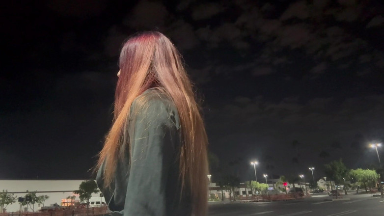 Artemisia Love: इतालवी लंबे बाल बाहर देर रात धूम्रपान करने वाले धूम्रपान करते हुए