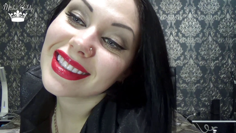 Goddess Misha Goldy: Rose lipstick &amp; gloss tease