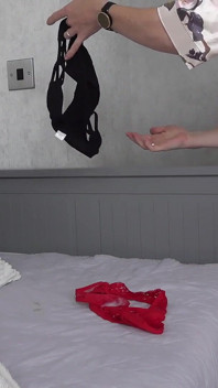 Step-stepmom Plays with Step-stepson's Cum