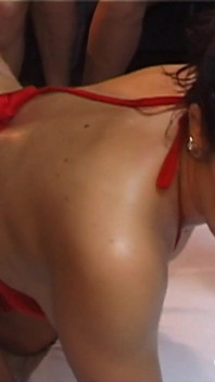 Homemade Amateur Gangbang with Lena, Marcela & Lisbeth