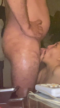 Throat Fucking the MILF Next Door - She Takes It All and Swallows