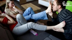 Czech Soles - Foot Fetish Content: Sexy Foot Teasing by Two ...