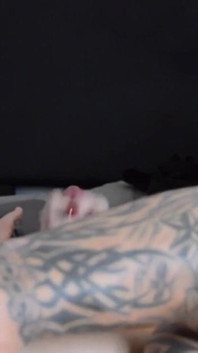 Foot Smelling Handjob From Bodybuilder with Chick Stinky Feet