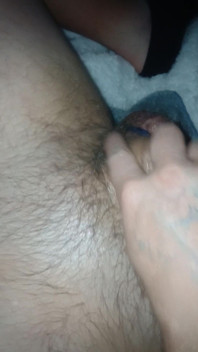 White Alpha Subby Dicklette Playing