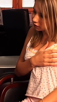 Horny 18 Teen Gets Fucked Horny by 2 Cocks! My Threesome with My Boyfriend!