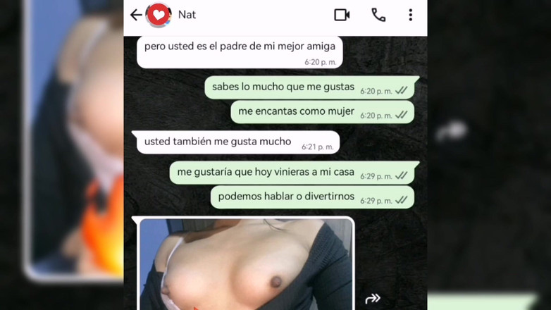 Natasha Caseros: 내 의붓딸의 친구와 섹스하는 핫한 채팅