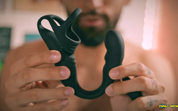 Camilo Brown: Solo Anal Testing Honeyplaybox Caspion Prostate and Perineum Vibrator and...