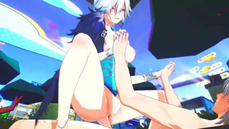 NSFWOtaku: Honkai Star Rail - Yao Guang gepassioneerde seks met Wise - 3D Hentai-animatie