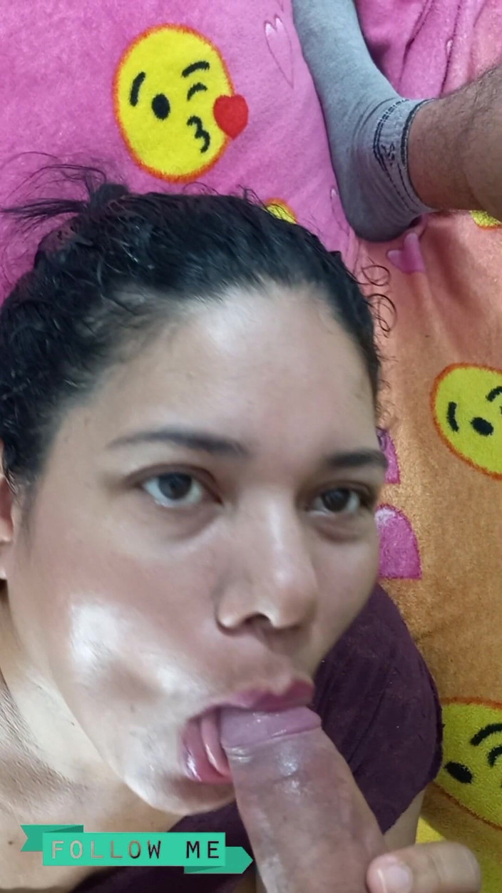 Valkyrie and Luigy Couple: Blowjob jiran deepthroat